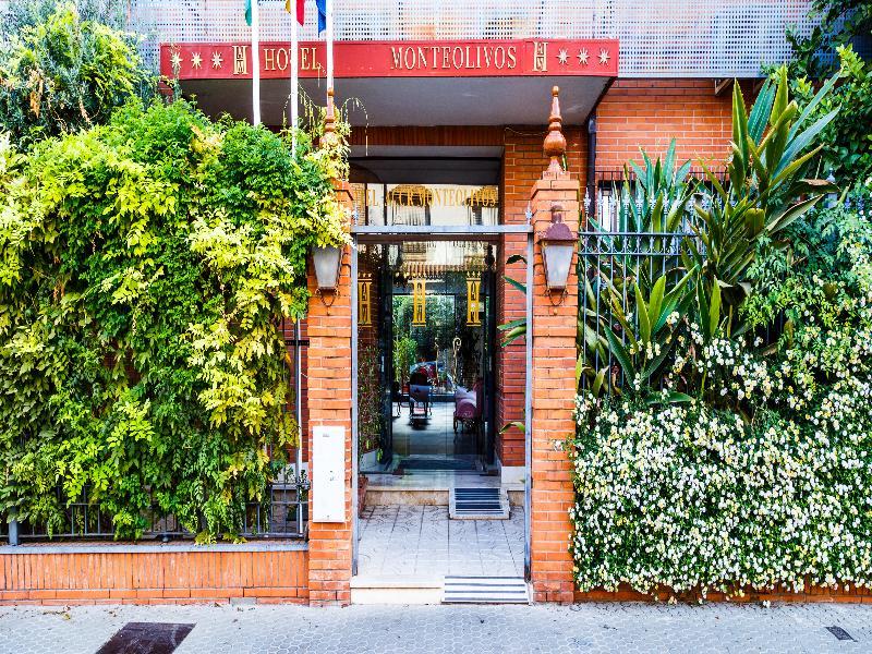 Aacr Hotel Monteolivos Севилья Экстерьер фото